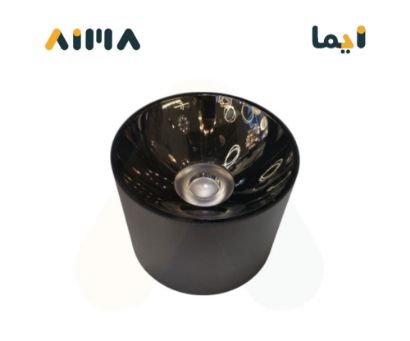 صورة سلندر اسود IP65 30 واط 3000 كلفن